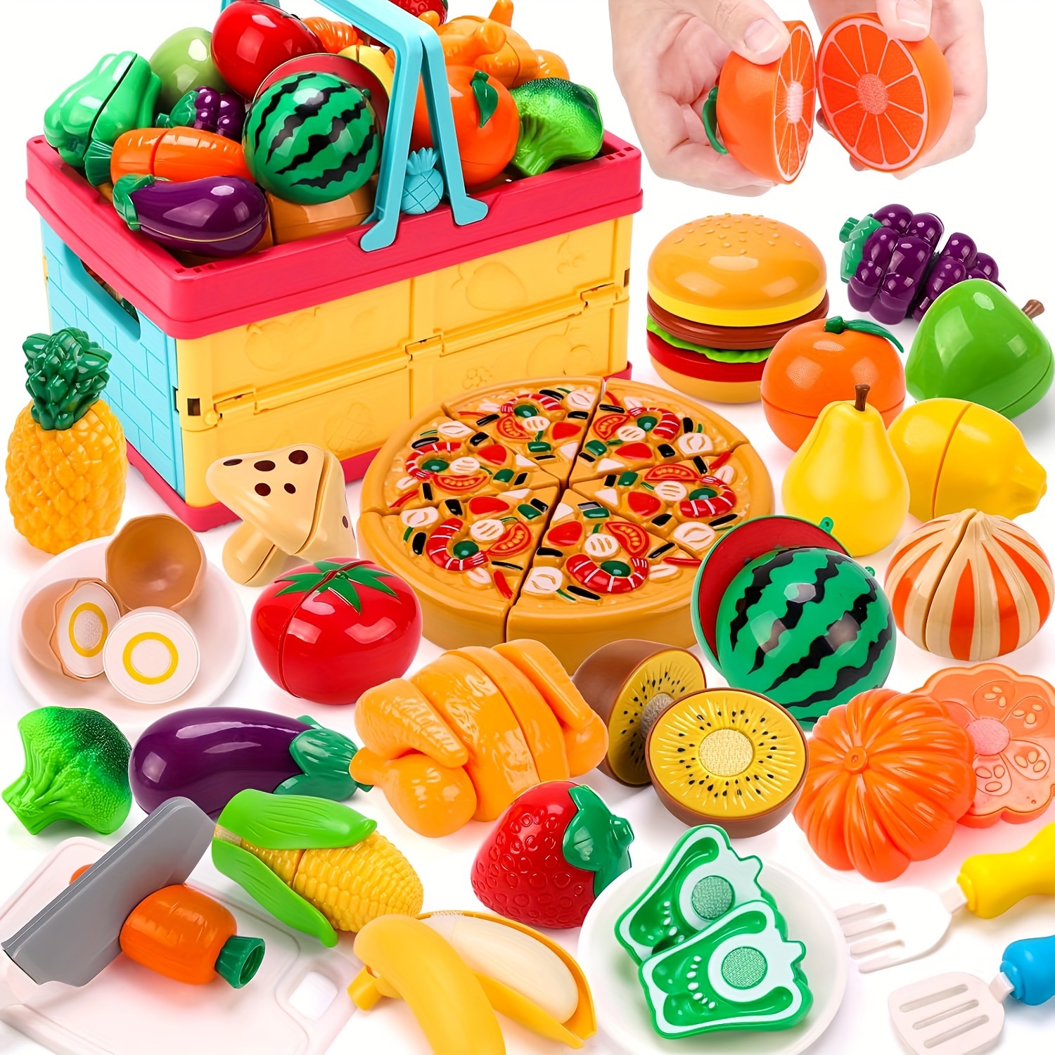 play house toys simulation cut picnic basket Temu