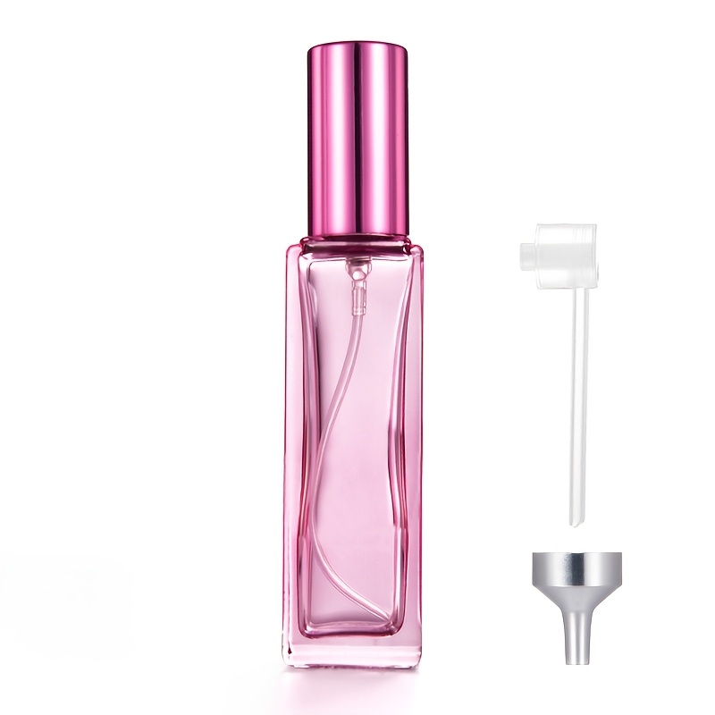 TEMU Perfume Atomizer Bottles, 10ml/20ml Options, Portable Refillable Perfume Spray Bottles, Glass Body, Empty Perfume Bottles, Suitable For Multiple