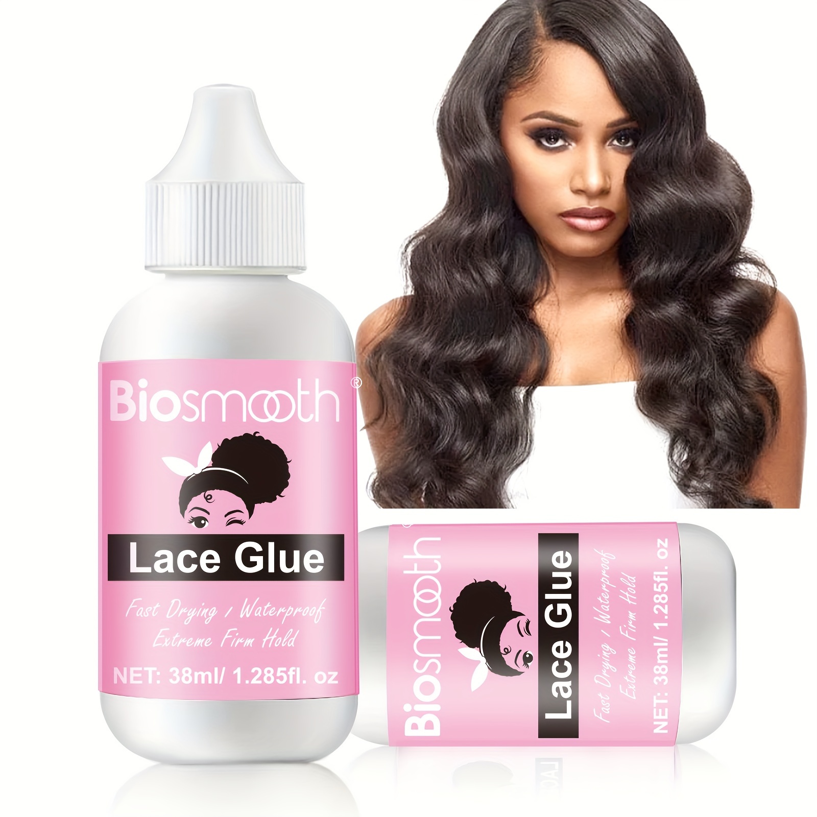 

Lace Wig Glue, Waterproof Adhesive, Fast Drying, Firm Hold For Toupee, Lace Wigs, Closure Frontals