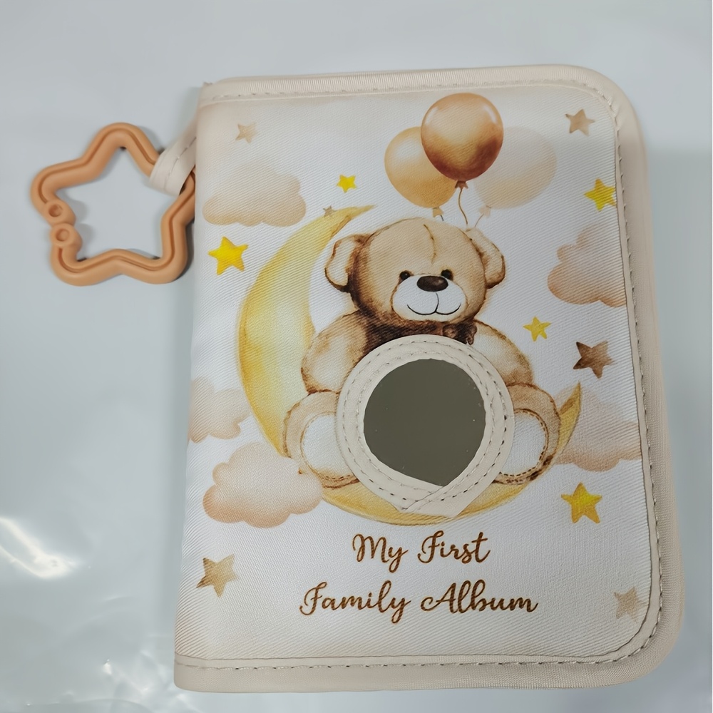 TEMU 1pc Cloth Photo Album Growth Photo Album Family Commemorative Album Family