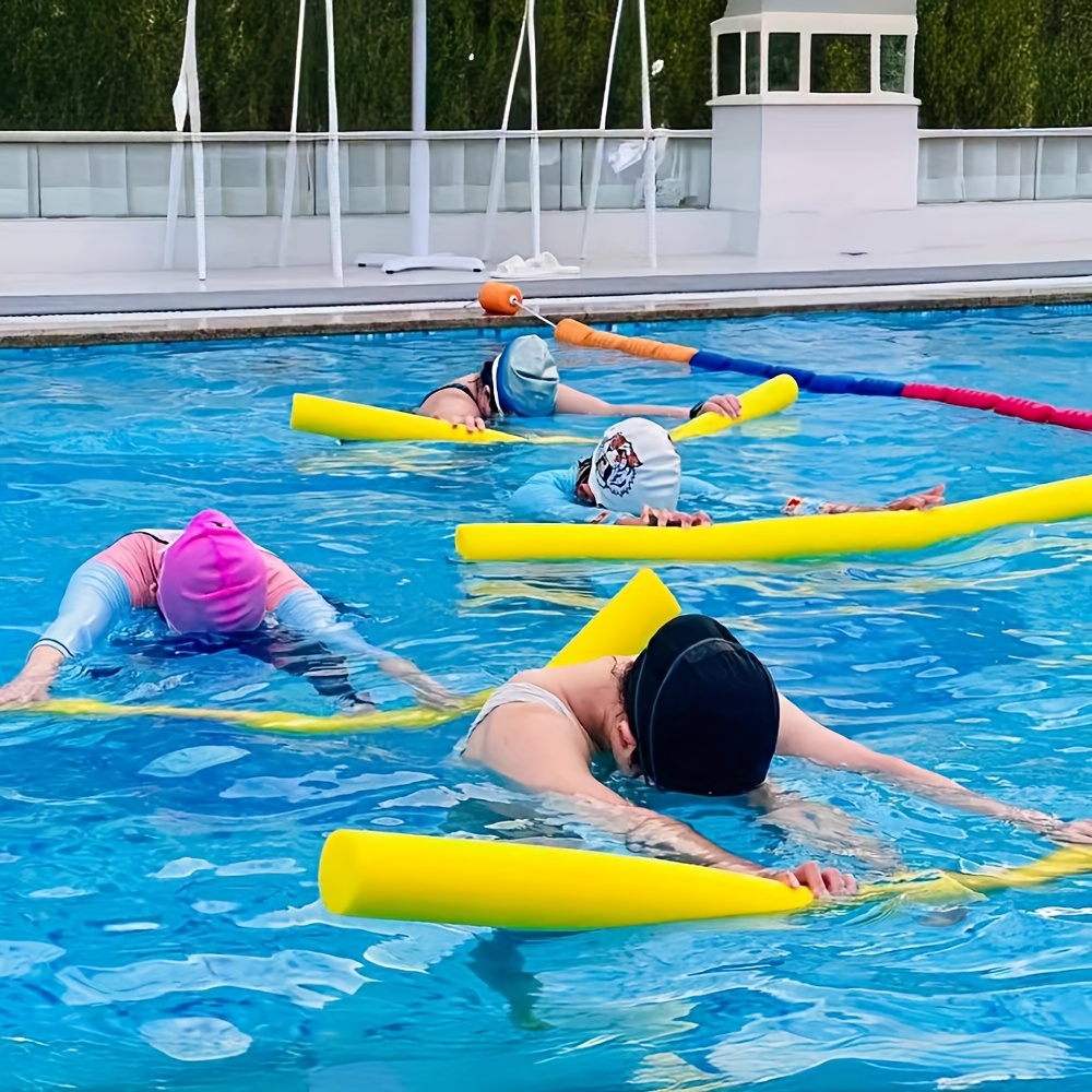 Multi-Colored Foam Pool Noodles, 59-Inch Long Hollow Foam Swim Sticks, Flexible Buoyancy Bars for Swimming, Floatation, And Pool Party Atmosphere
