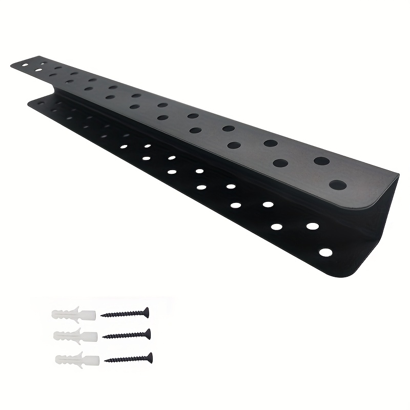 TEMU Heavy-duty Wall-mounted Screwdriver Organizer Rack - 23-slot Holder With Storage, Large Capacity Screwdriver Shelf For, Workshop, Workbench -