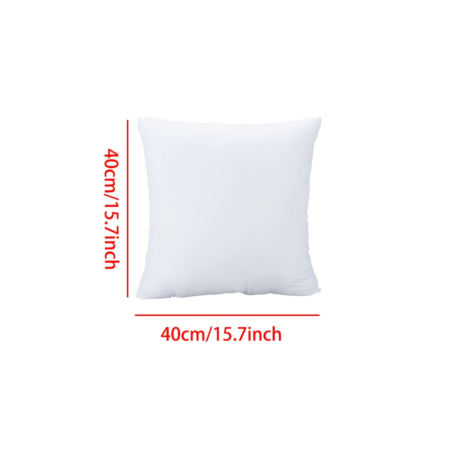 Image of 4pcs Of Brushed Fabric Pillow Inserts, Elastic Polyester Fiber Multifunctional Cushions, Decorative Items For Bedroom, Living Room, Sofa, Bed, And Office, For Mother's Day
