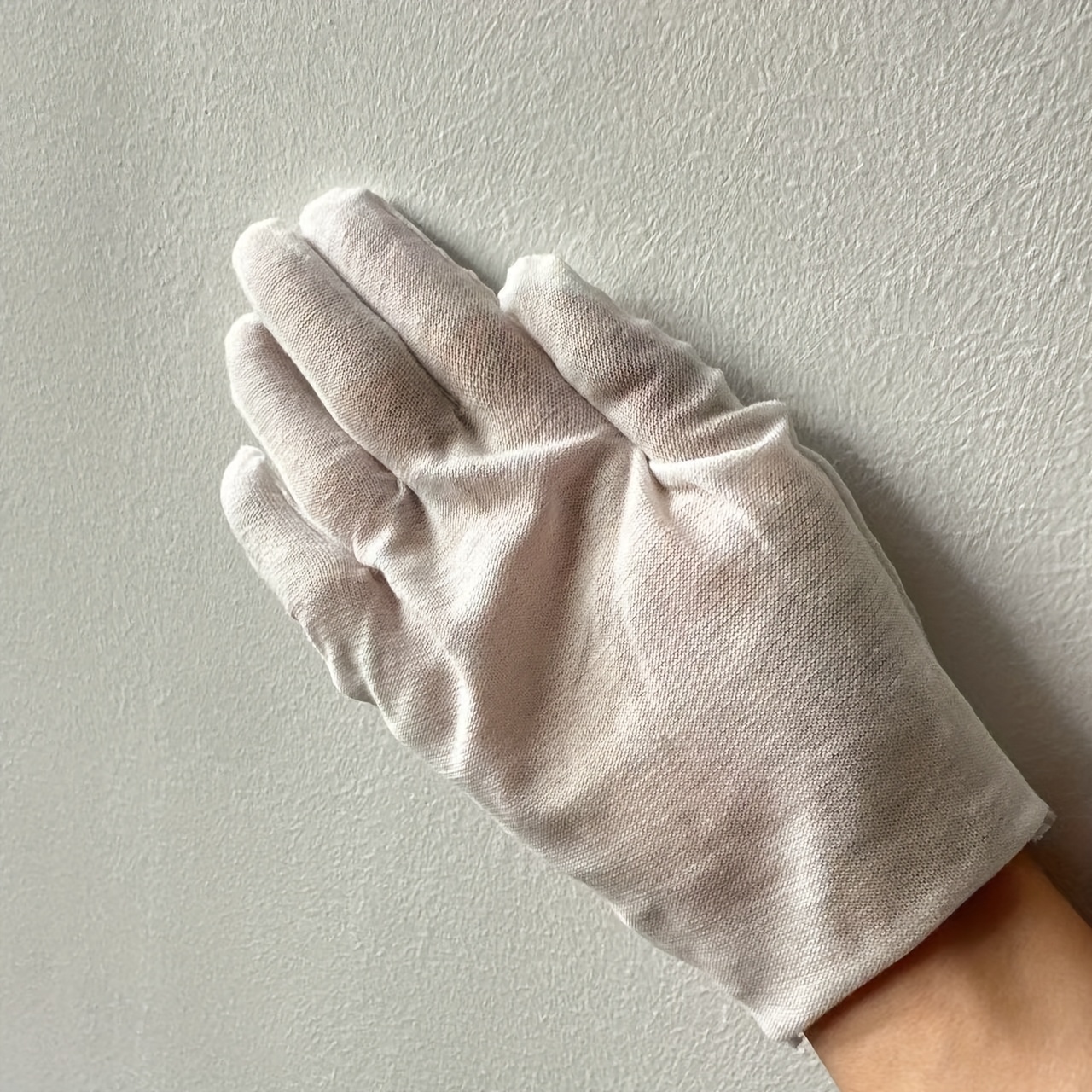 13 pairs white gloves large cloth gloves ideal dry hands