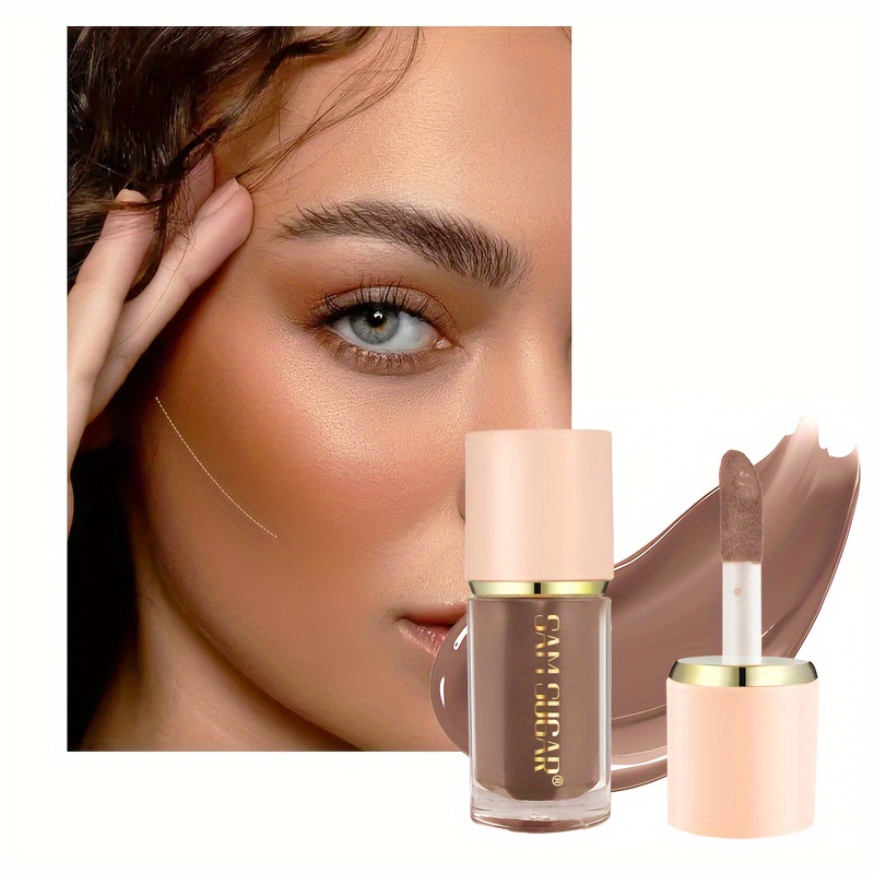 

4 Shades Contour Cream, Grey-brown Chocolate Tone, Natural Facial Makeup Contouring Stick