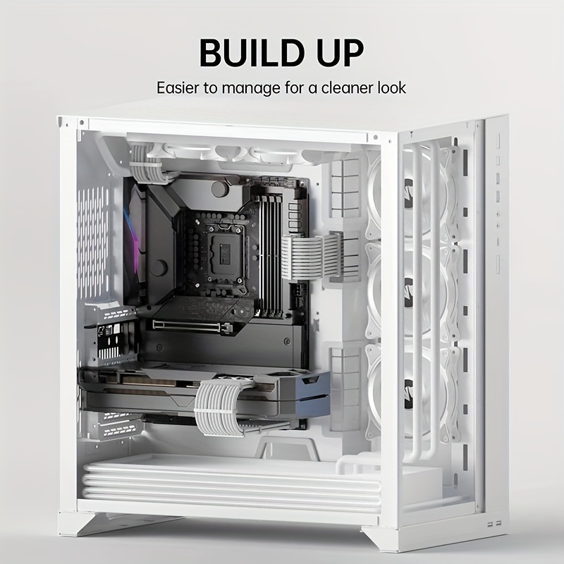 psu extension cable kit atx 24pin pci e 8pin eps cpu 8pin customization mod sleeved supply cable kit details 8