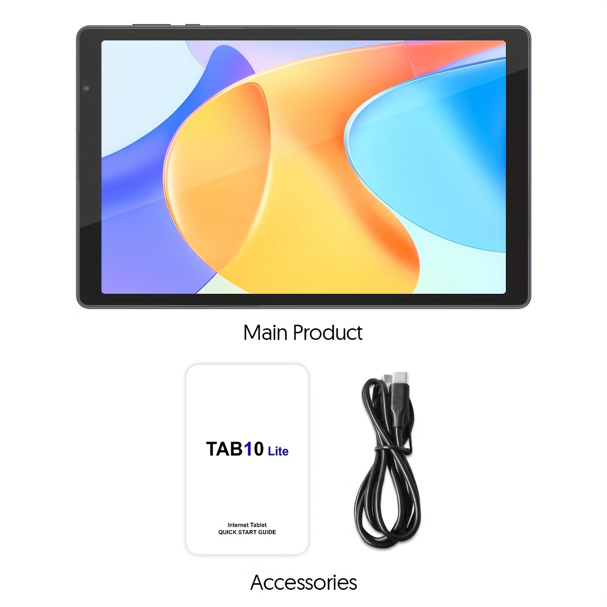 TEMU 2024 Latest Android 13 Tablet (3gb+4gb Expansion) 64gb Rom, 1 Tb Tf Expansion, - Cpu, 5g Wifi6 Tablet, 2mp+8mp Camera, 1280x800 Ips Screen