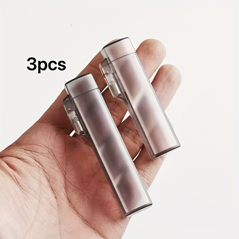 3pcs/6pcs/9pcs Portable Transparent Plastic Toothpick Holder - Suitable For Outdoor Travel, Kitchen And Restaurant Use