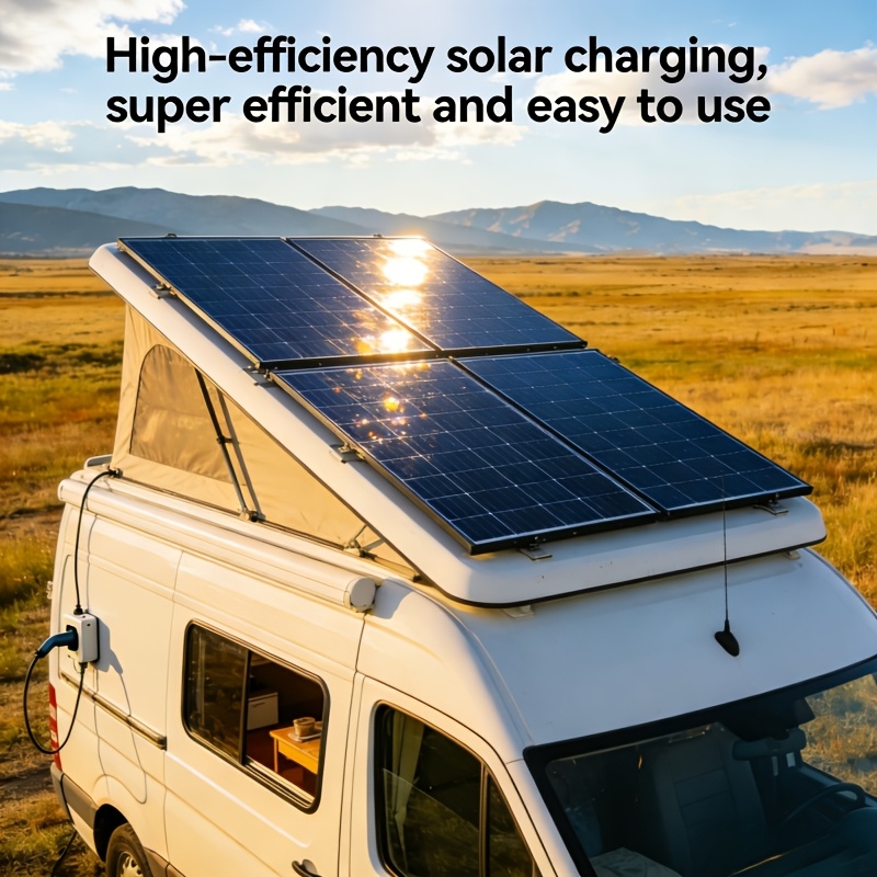 700w Monocrystalline , 100a Controller, Rv Outdoor Power Supply, Without Battery