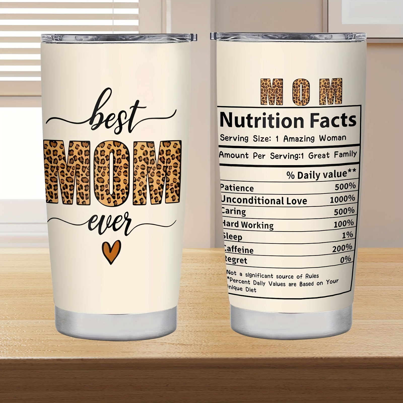 Mother-Themed Water Cup