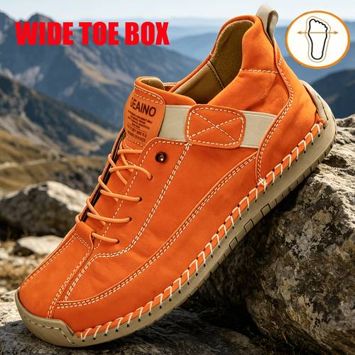 item picture mens size shoes extra wide plus size fashionable casual wide toe shoes and boots stitching random wide fit shoes