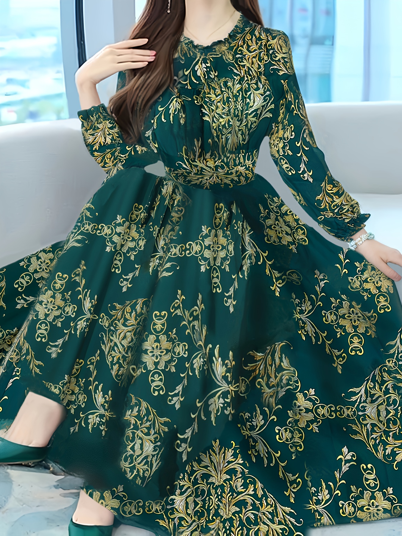 jersey wedding dresses Casual Long Sleeve Top Unique Two Piece Jersey Bridal Separates with Tulle  Skirt main image 0