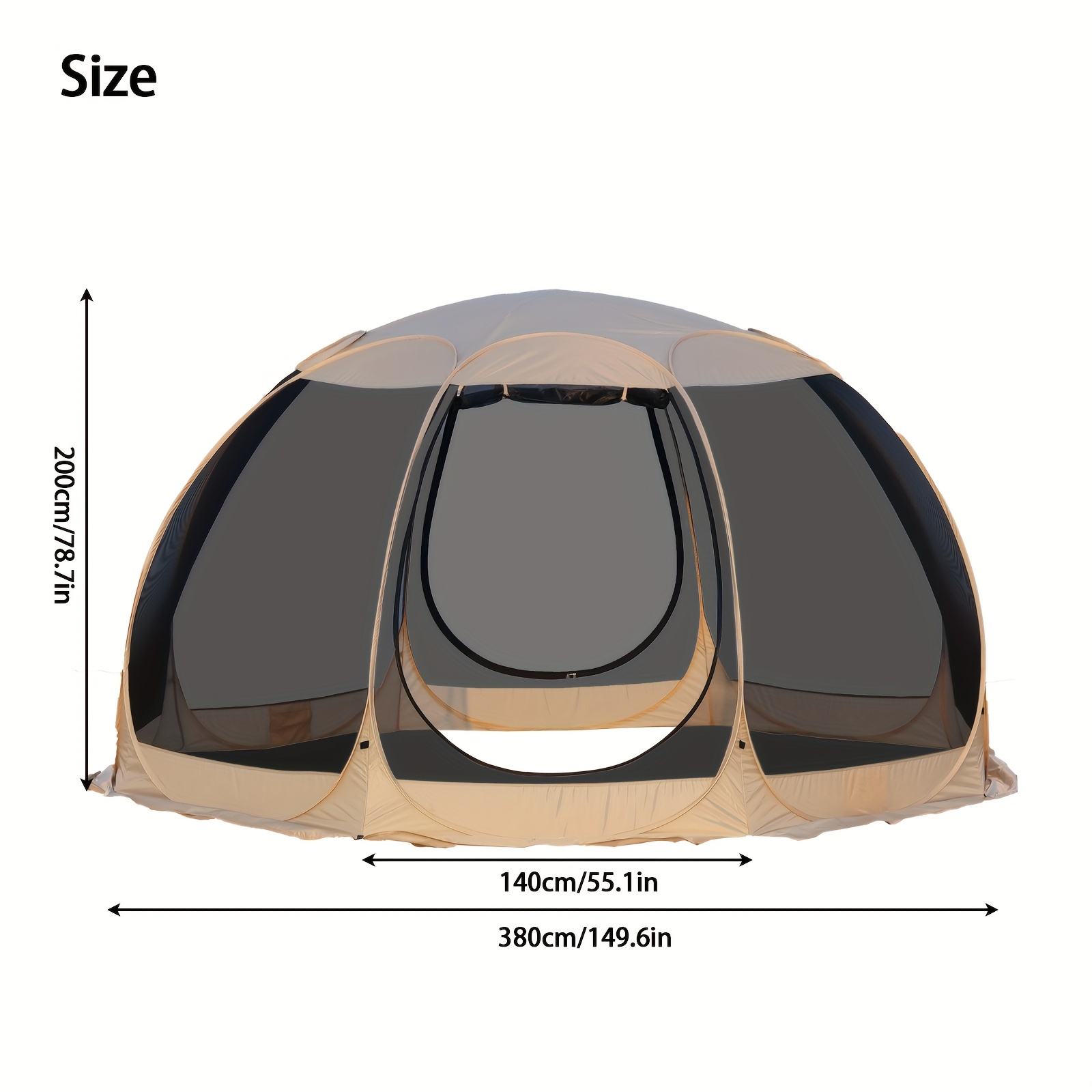 Screen House Gazebo with Mosquito Netting