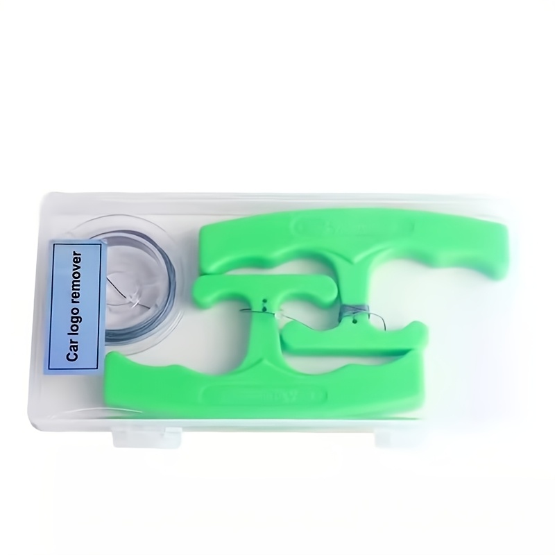 TEMU A Set Of Car Film Installation Accessories, Logo Removal Tools, Polyethylene Soft Wire Removal Tools, Body Logo Removal Tools, Car Packaging