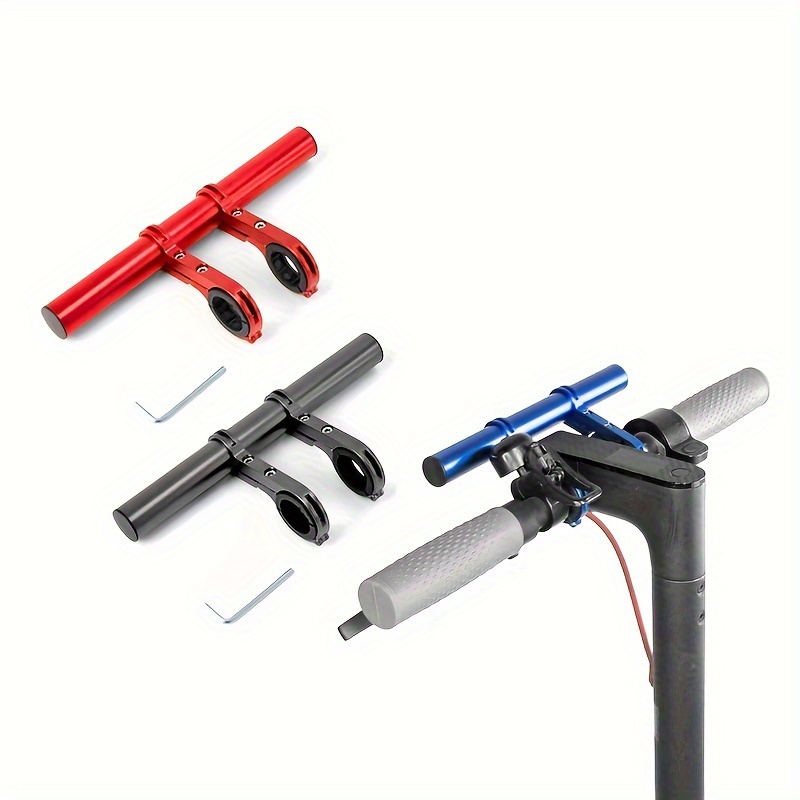 

Aluminum Bike Handlebar Extender Set: 20/30cm Length, 2pcs Clamp Mounts, 1pc Hex Wrench - Suitable For Bike Lights, Speedometers, Gps Devices & Camera Mounts