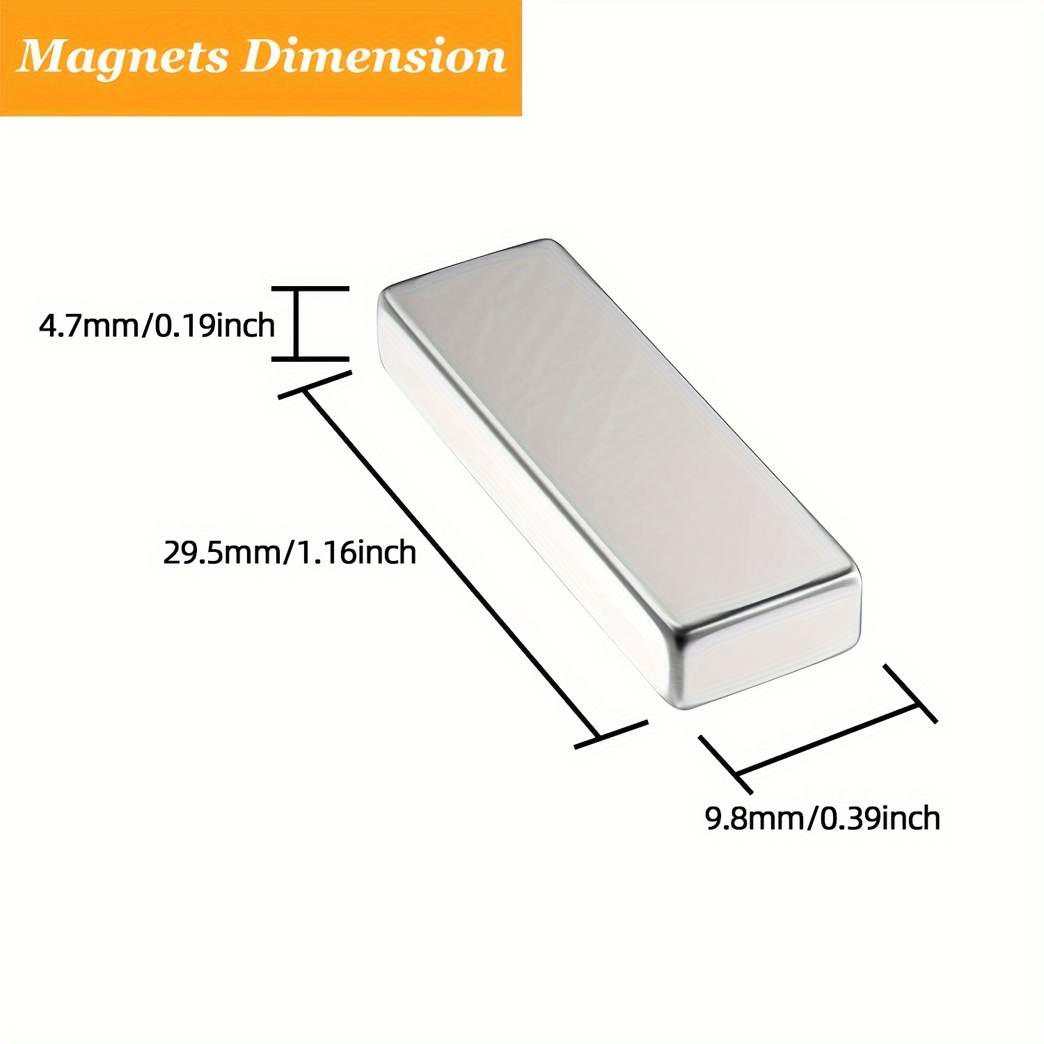 Strong Neodymium Bar Magnets With Adhesive Backing Powerful - Temu