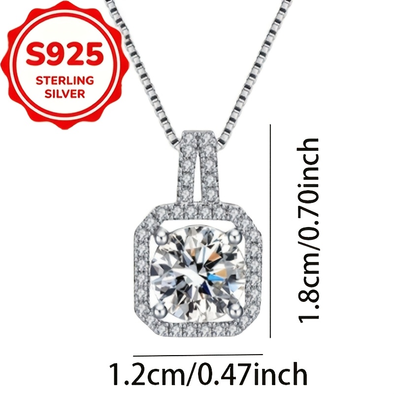 3pcs Minimalist S925 Silver Square Ring Set