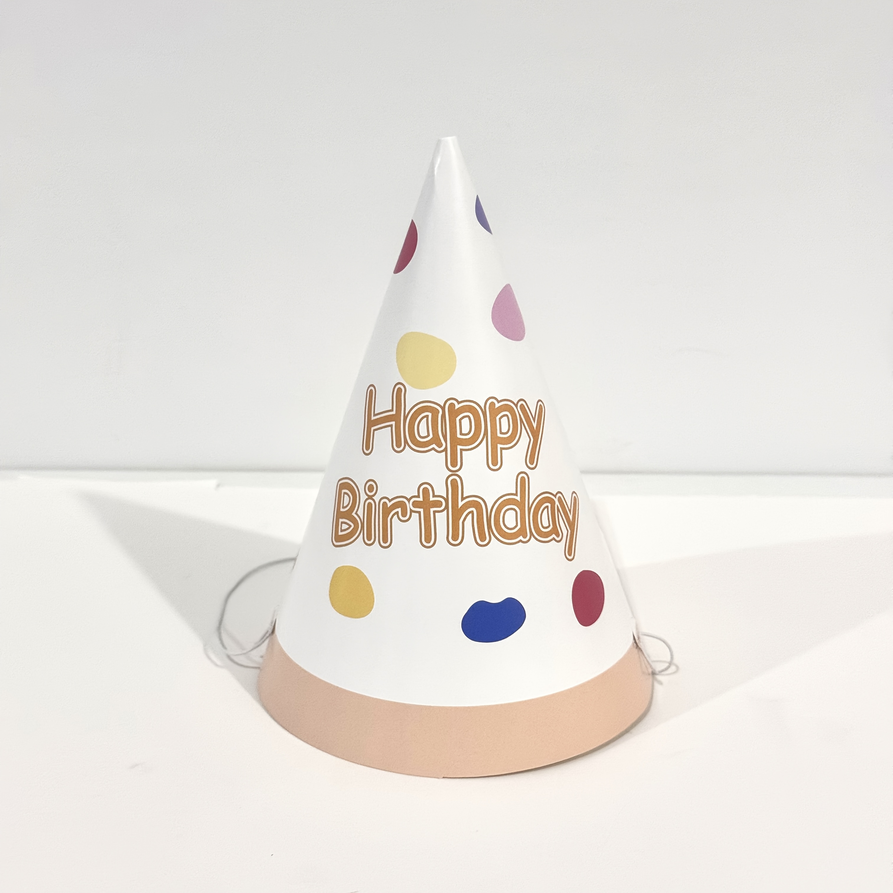 10pcs colorful polka dot birthday hats comfortable paper Temu