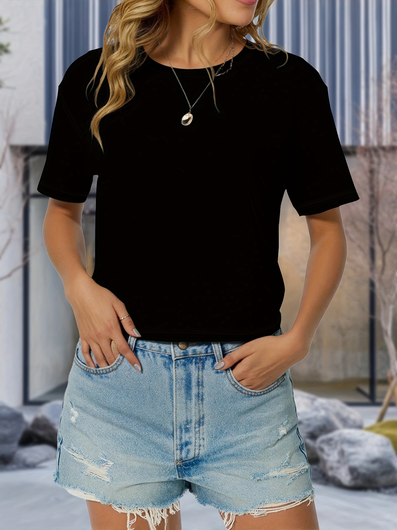 pezzi magliette oversize donna con spalle cadenti t-shirt