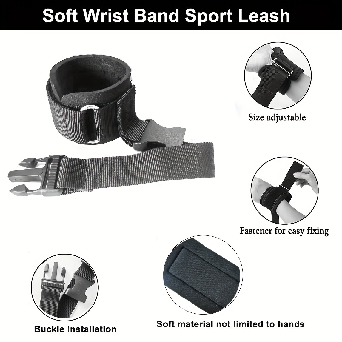 adjustable hands free dog leash wrist Temu Romania