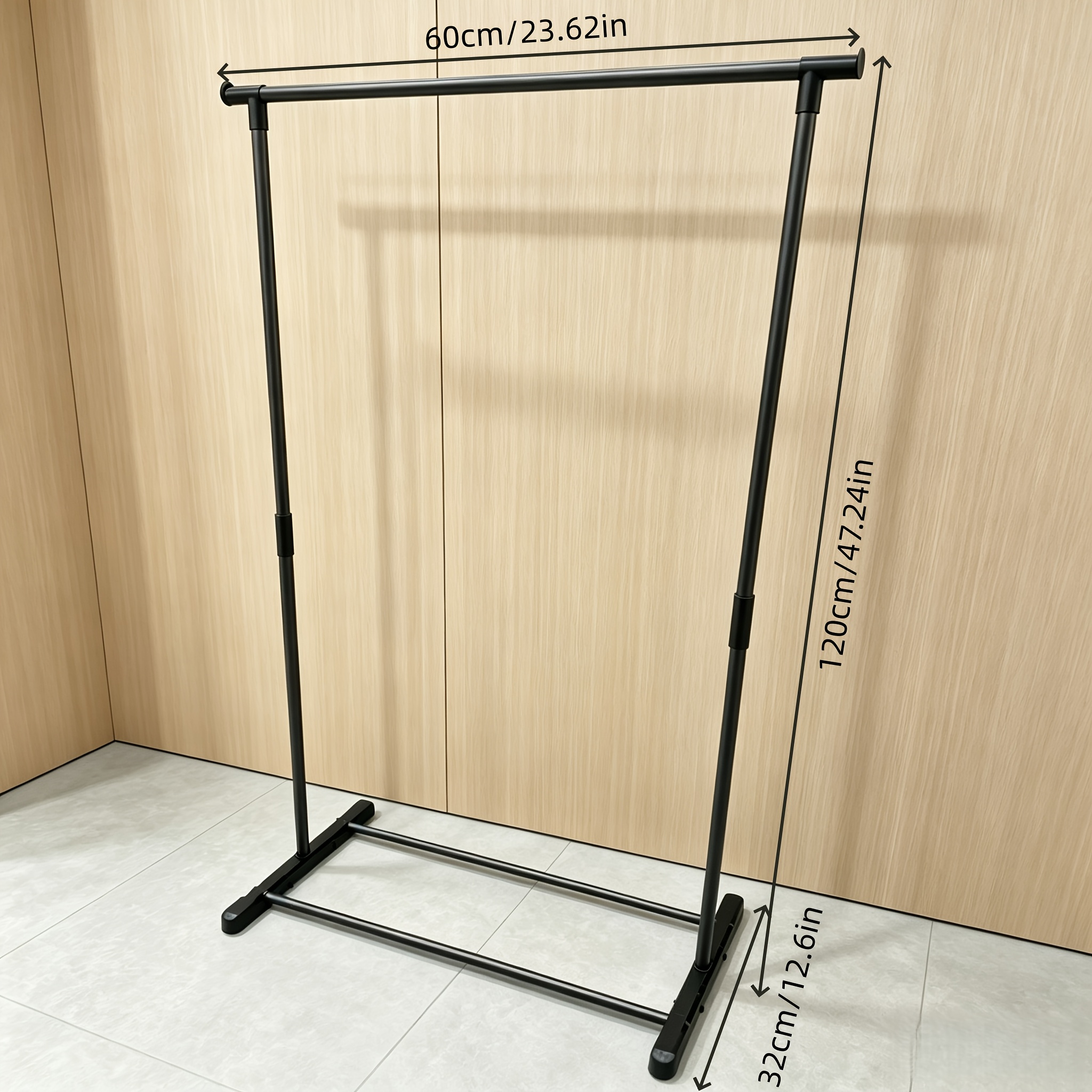 TEMU Nuovo Stendibiancheria Autoportante 2026, Tubi Estesi in Acciaio al Carbonio, Connettori in Plastica per Carichi Pesanti, Multi-Archiviazione, a
