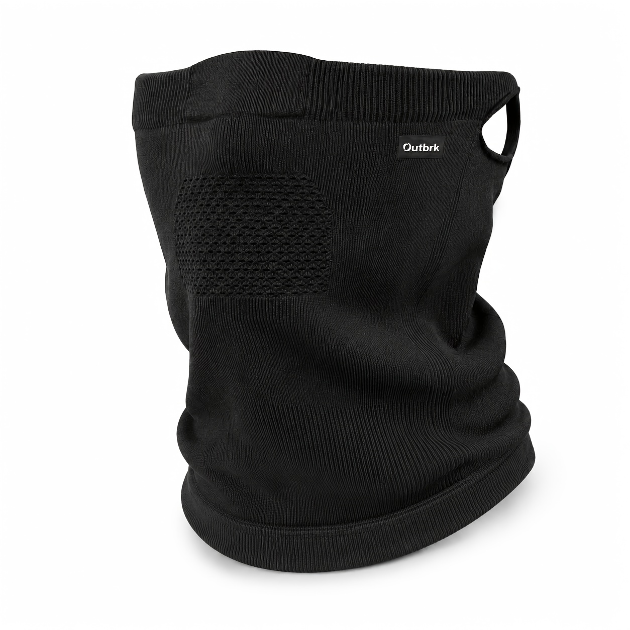 TEMU Outbrk Winter Thermal Neck Gaiter & Face Mask - Windproof Warm Suitable For Skiing, Cycling, Running, Motorcycling - Breathable Mesh Tube Scarf