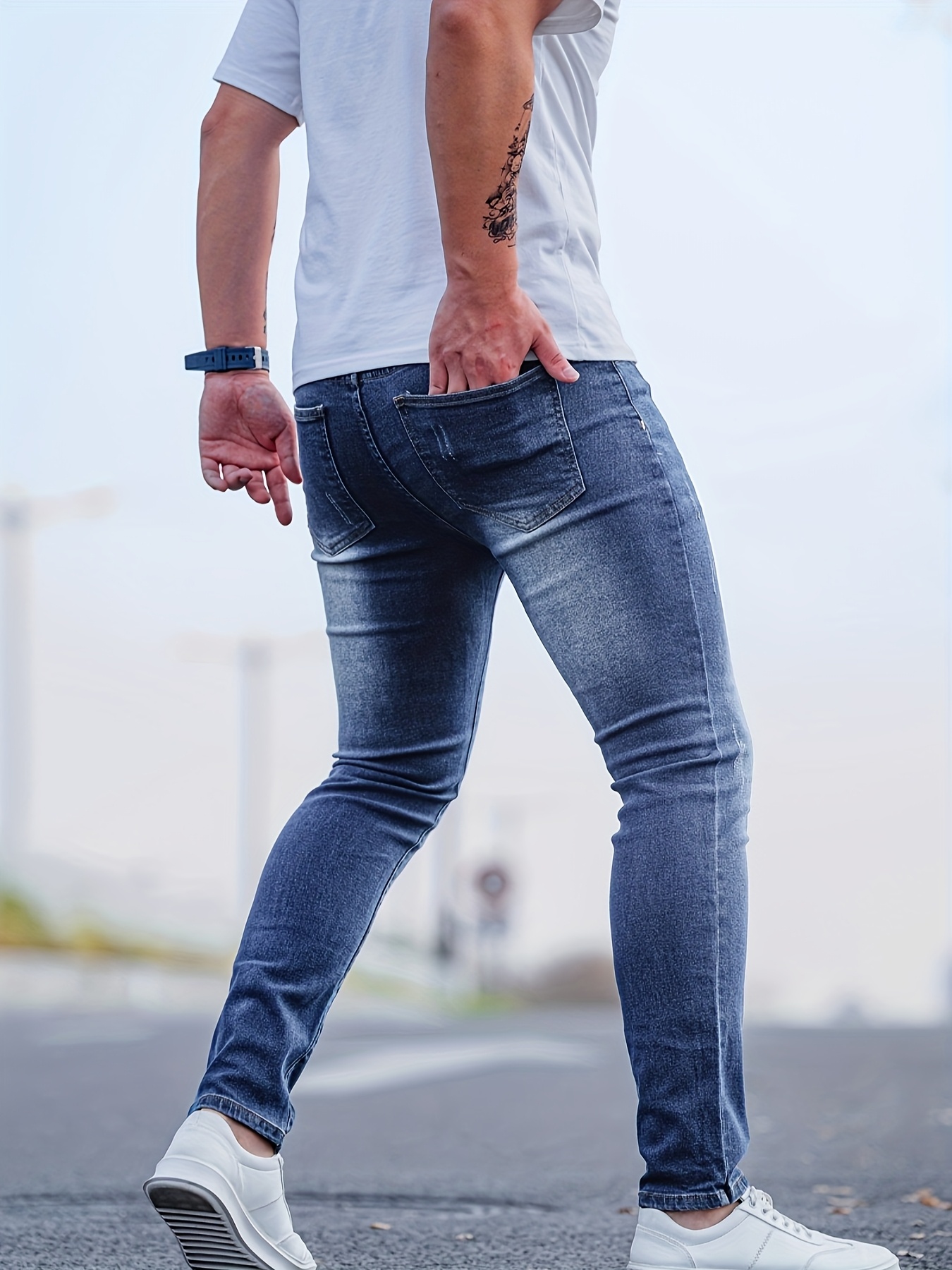 Shot Blue Denim, Unlock a New Level of Comfort, Ignite The Masculine Nature of a Dynamic Man