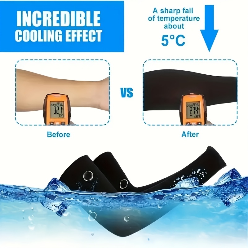 Breathable men and women arm sleeves sun protection - highly elastic sleeves - for driving - fishing - suitable for outdoor daily activities