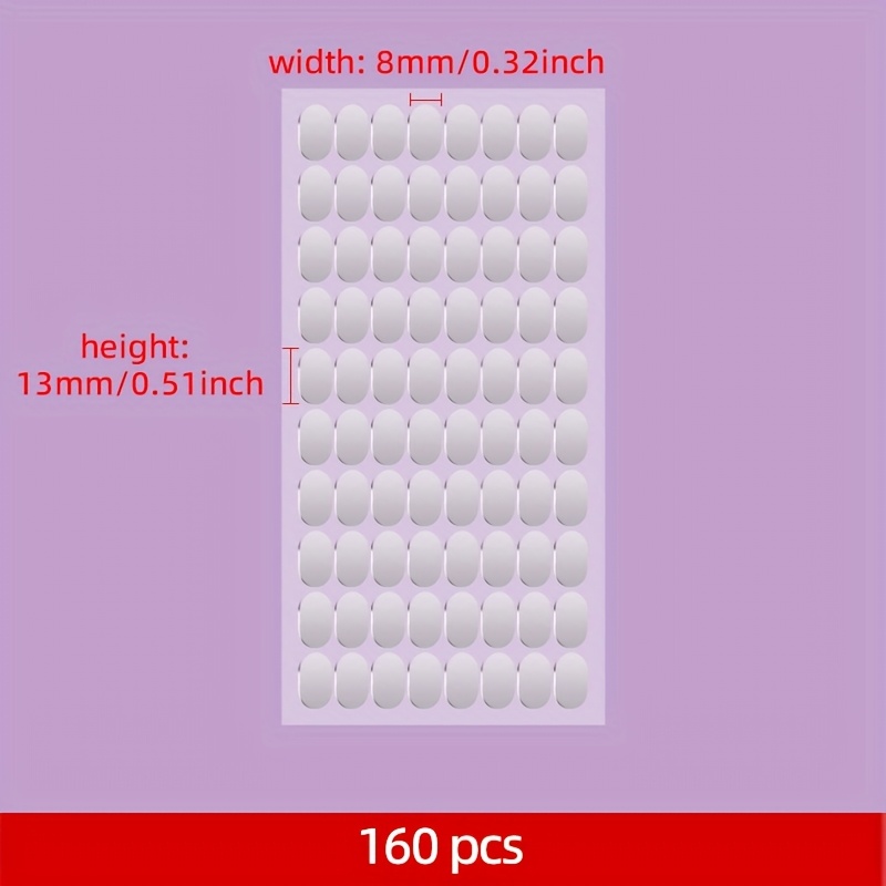 Image of Shirt Anti-slip Adhesive Patches - Invisible Self-adhesive Fixing Stickers For Collars, Dresses, And Clothing To Prevent Slipping And Damage