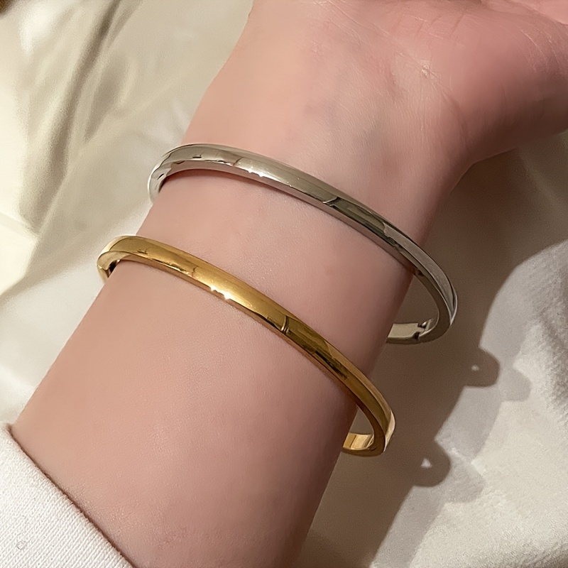 Delicate Stainless Steel Bracelet, Unisex Gift