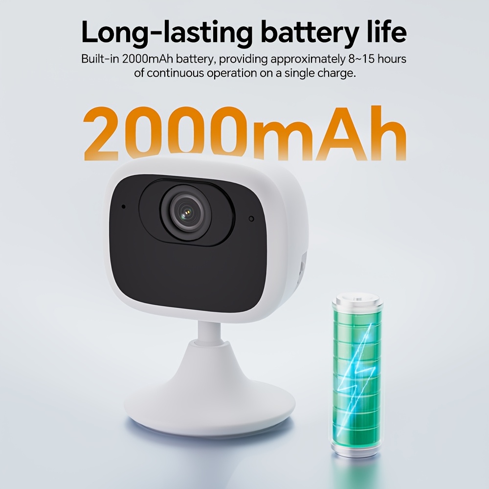Image of The V380max Mini Camera Is A Wireless Indoor Camera Featuring Ultra Hd Video Quality And Intelligent Pan-tilt-zoom (ptz) Capabilities. Designed Specifically For Home Environments, It Delivers