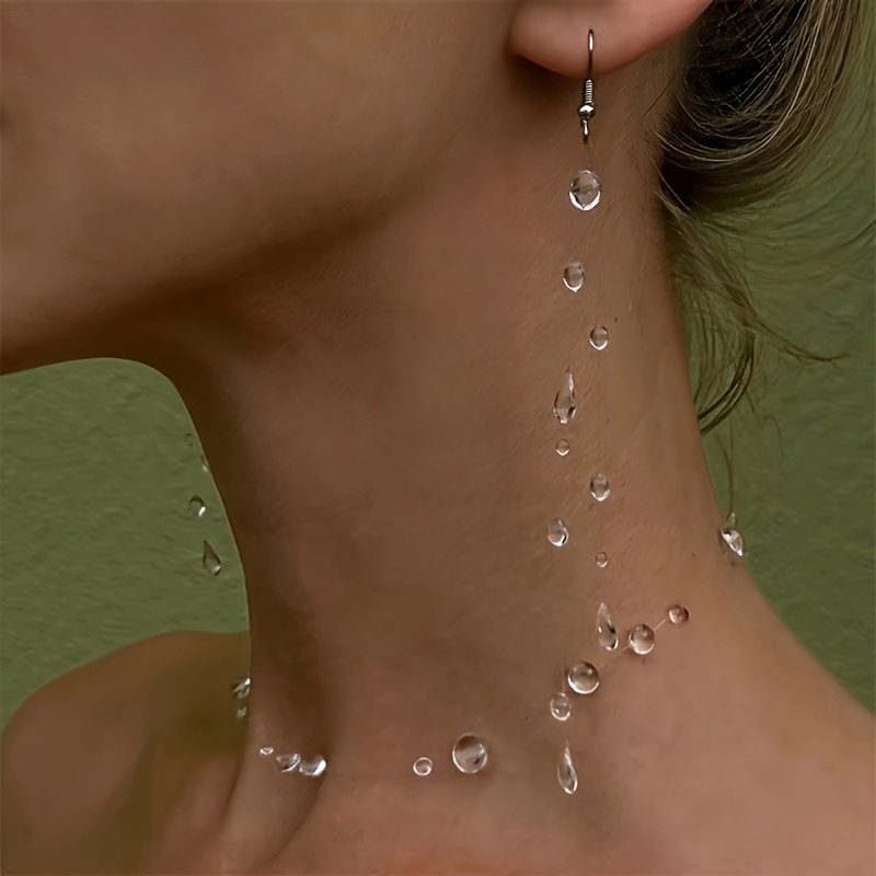 TEMU 1 Unique And Creative Earrings Plus Necklace Set For Everyday And Party Wear For Ladies And S, Beautiful Gifts