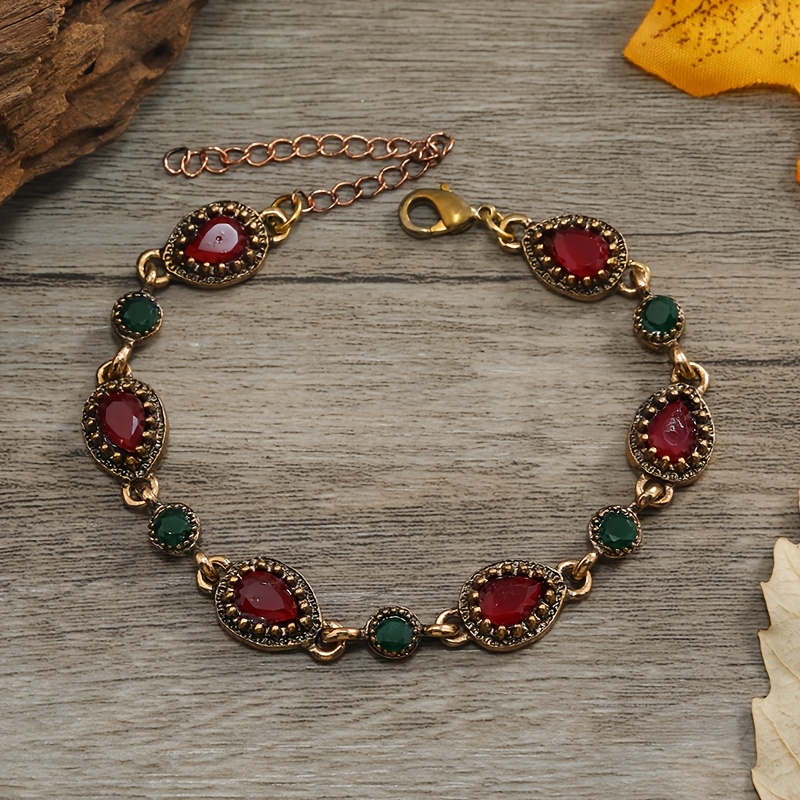 

1pc Vintage Elegant Women's Bracelet, , Zinc Alloy Fashion Jewelry For And Gift-