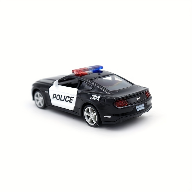 Simulation 1:36 Alloy Car Model Police Car Ford Car - Temu