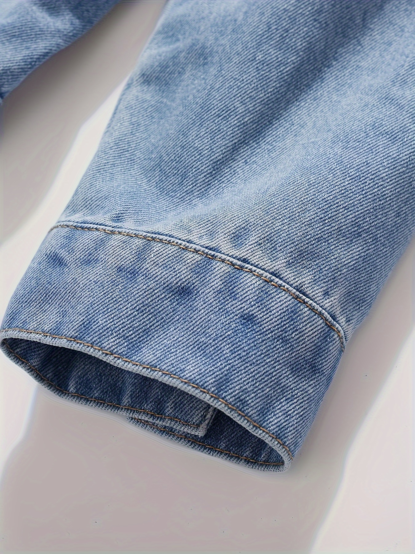 Men's Casual Washed Denim Jacket