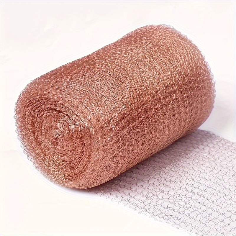 

1pc Copper Wire Mesh Used For Preventing Rodent Intrusion, Distilling Alcohol, And Filtering Liquid And Vapor In The Process.