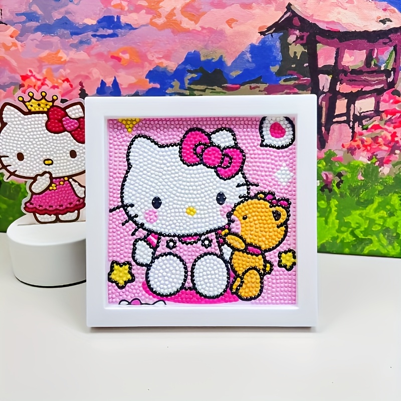 CHYEEH Diamond Painting Kit Enfant, 12 Pièces DIY Peinture Diamant Animaux Autocollant, Kit