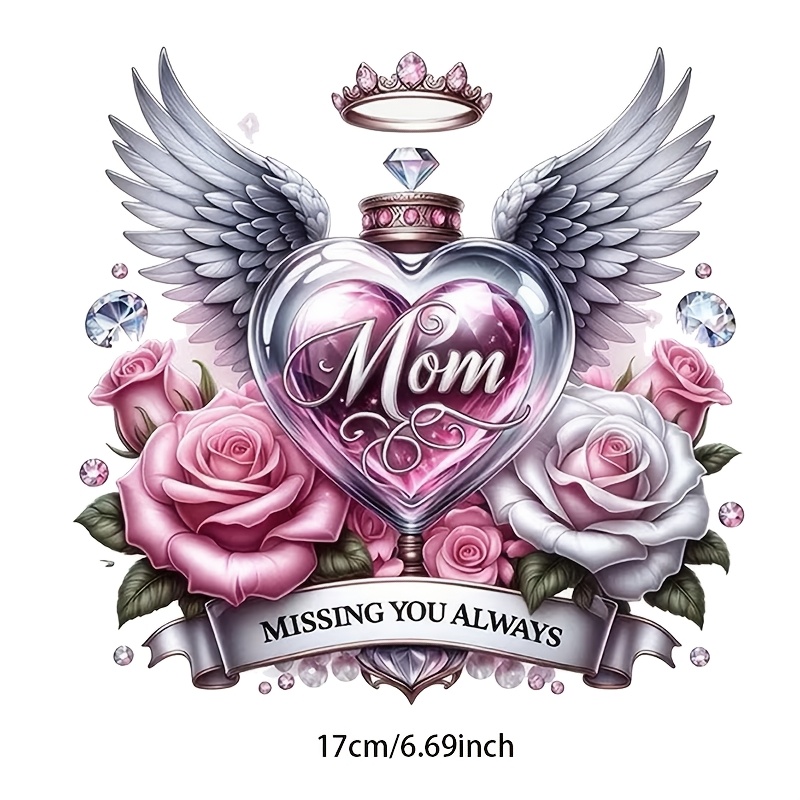 1pc Vinyl Sticker With A Mom Theme, Perfect For Vehicles, Windows, And Walls. Self-adhesive, Designed For Single Use, And Sticks Glass, Metal, And Ceramic