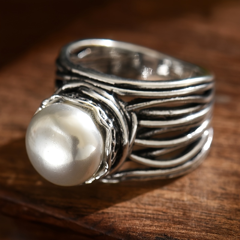 TEMU 1pc Boho Chic Ring For Women/ Men, Vintage Jewelry For , Perfect Gift For Her Christmas, Valentine's, Anniversary, Birthday & More Surprises