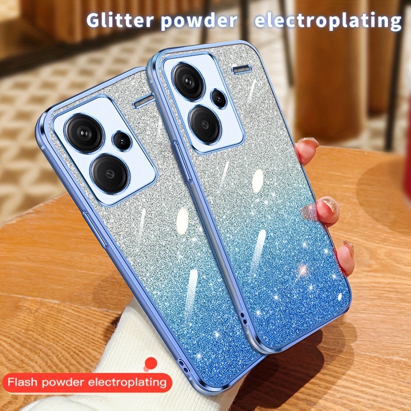 

Luxury Electroplated Lens Soft Silicone Case For Xiaomi Note 13 Pro 4g 5g Pro Plus