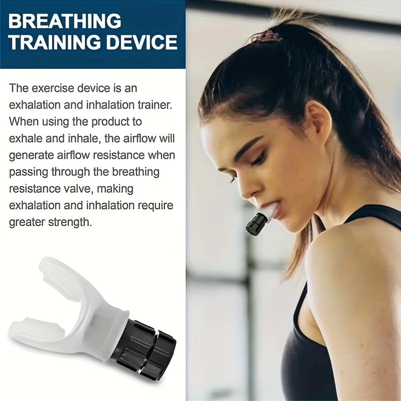 Allenatore Di Respirazione Regolabile 22cm - Esercitatore Polmonare Per Rafforzare Diaframma E Addome, Per Sport, Canto, Yoga E Palestra