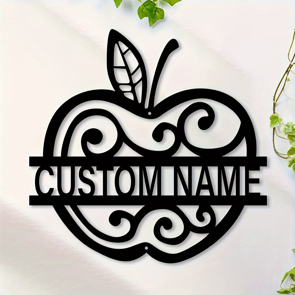 

Handcrafted , Custom Metal Wall Sign - Personalized Family Name, Rustic Home Decor For Indoor & Outdoor Use, Perfect Gift For Any