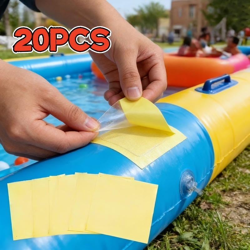 20 Patches, Inflatable Product Patches, Waterproof Patches For Tents, Swimming Rings, Outdoor Round Transparent Waterproof Patches For Sleeping Bags, Portable Patches