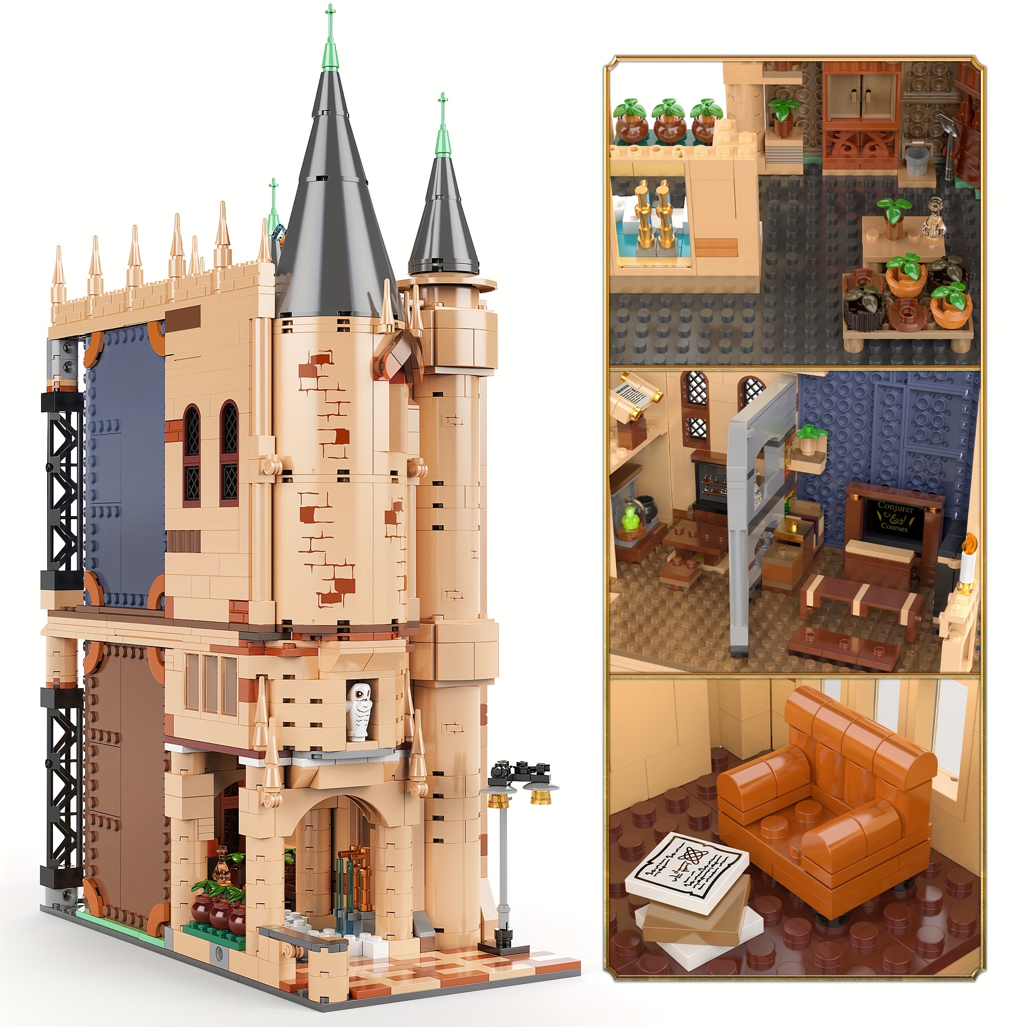 

Astronomy Building Set, Castle Building Toys (1107 Pcs) Build And Play For Boys Girls 8 9 10 11 12 13 14 Year Old, Good Gift Ideas