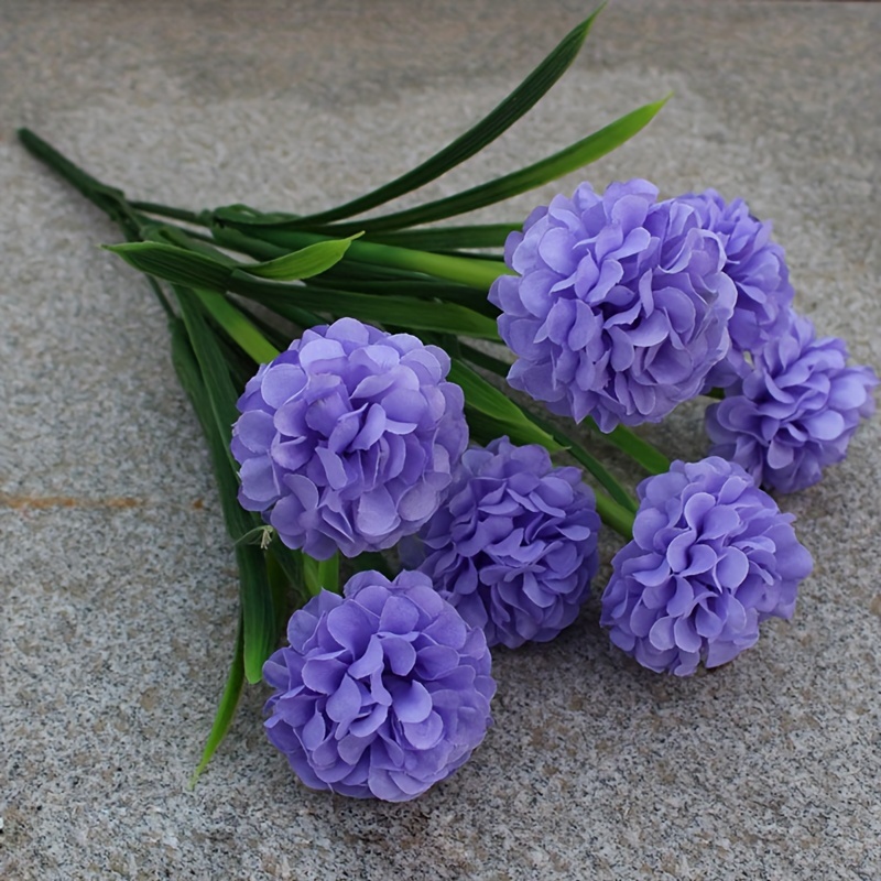 Random 1pc/2pcs/3pcs Lifelike Hydrangea Artificial Flower - Perfect For Weddings, Engagements & Home Decor | Versatile Faux Floral Arrangement For Living Room, Tabletop