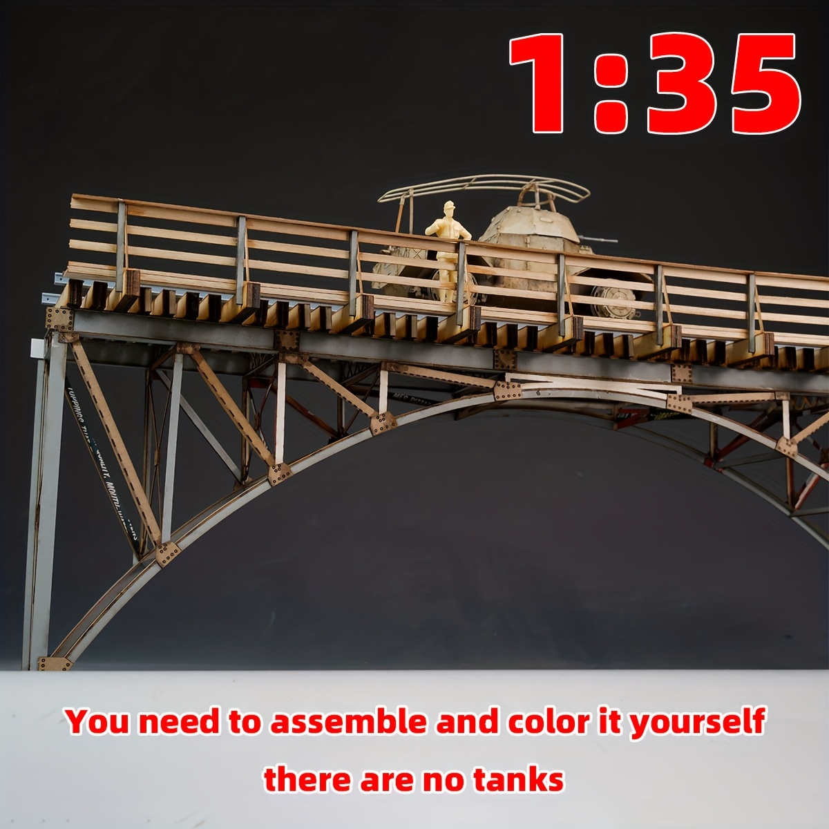 Assembly Architectural Model Sand Table Bridge Kit