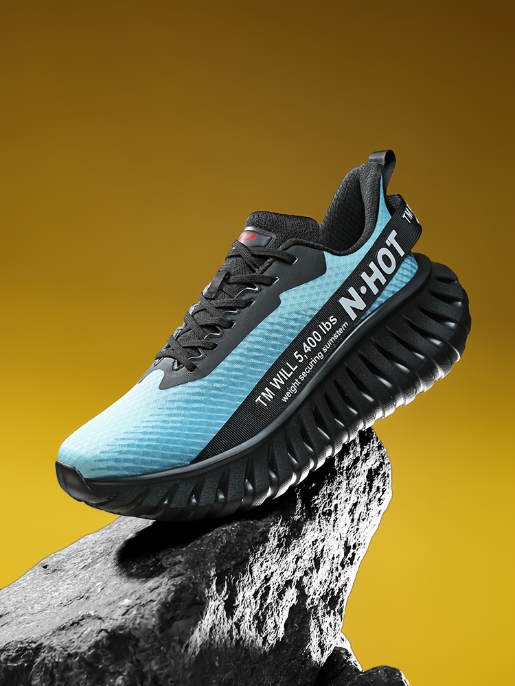[sneakers] Men'S Low-Top Road Running Shoes | All-Terrain Grip, Breathable Mesh, Non-Slip Sole for Fitness, Slow Running, Hiking, Outdoor, Indoor & Outdoor Use
