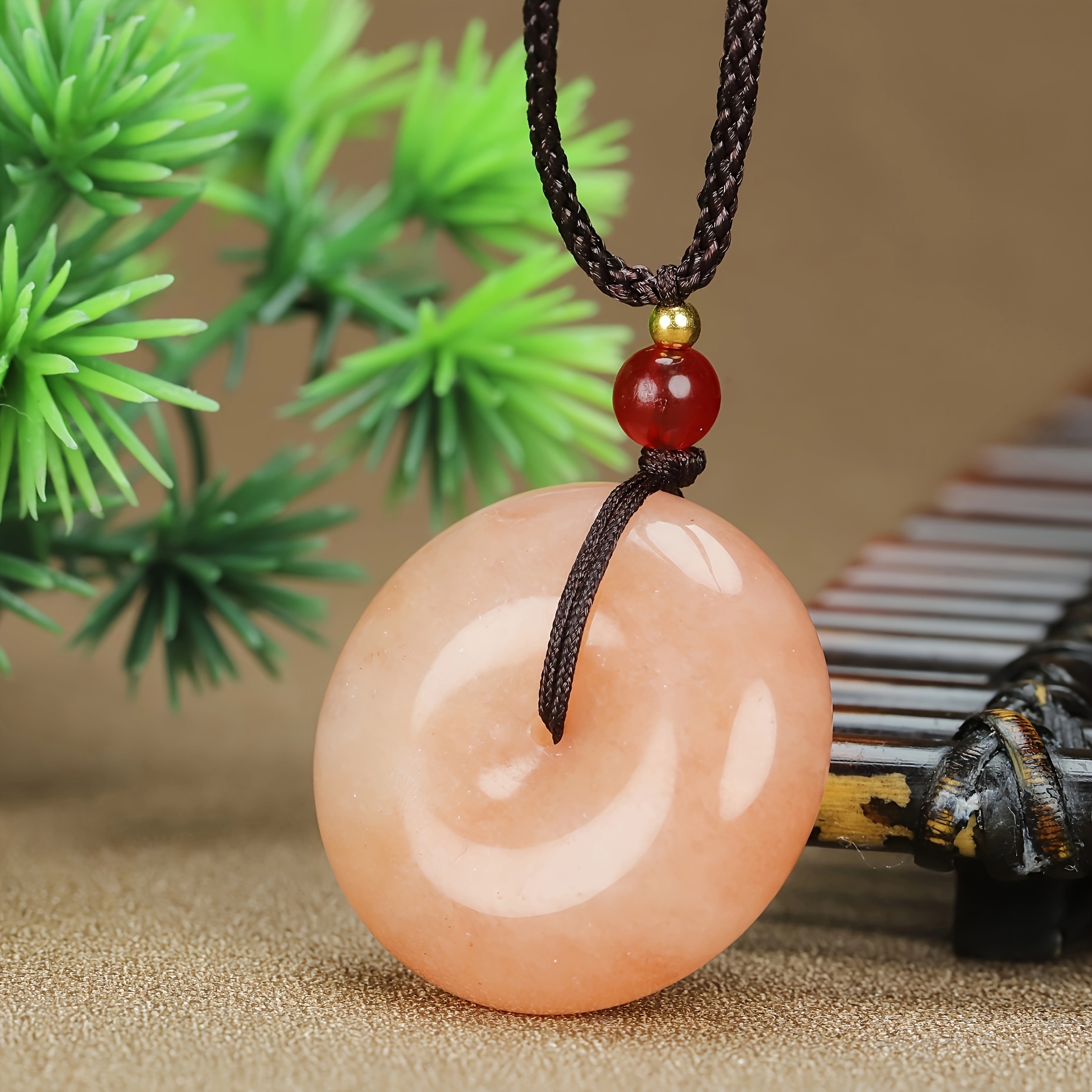 Men's Fashion Natural Stone Charm Necklace
