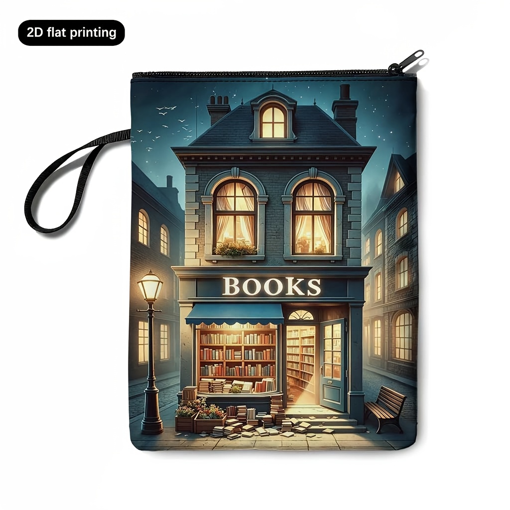 TEMU Suitable For Cover & Tote Bag - Book Jacket With Printed Patterns, Cover For Journals, Planners, Tablets, -readers | Stylish Case For, Office,