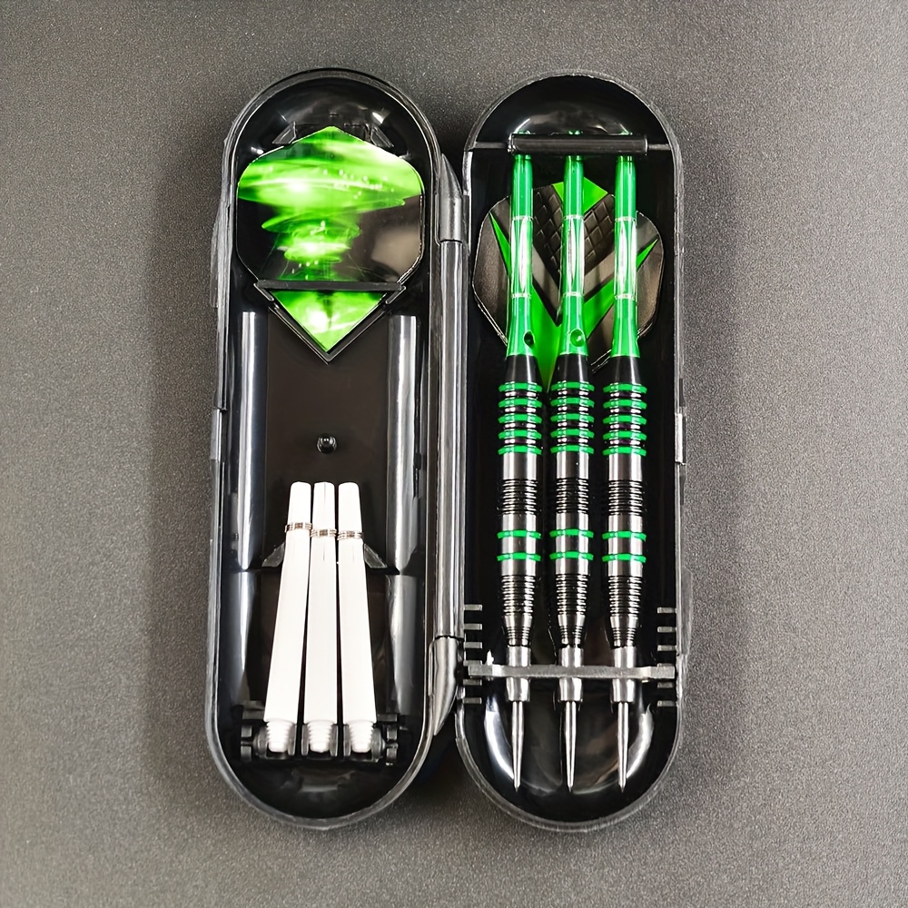 3pcs Professional Metal-Tip Dart Set with Carrying Case
